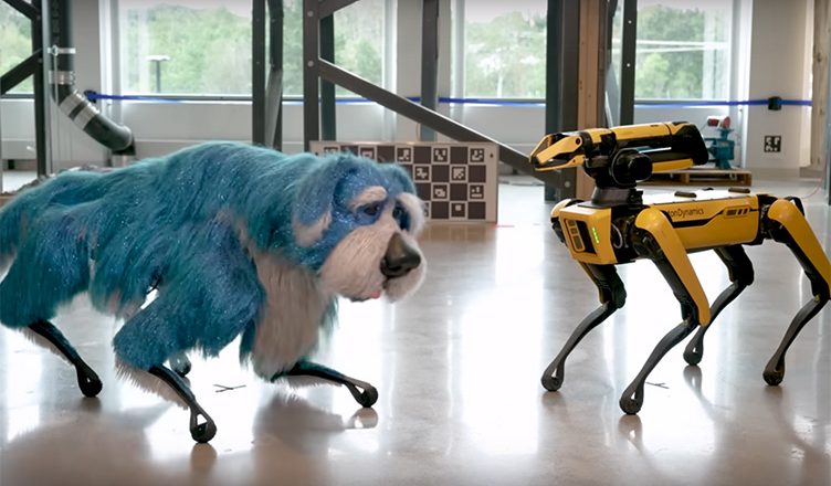Робот-собака Бостон Динамикс